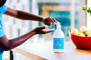 H2One Awakening Citrus Hand Sanitizer Gel | 3 Pack | 1000 ML 75 Percent Ethyl Alcohol H2One