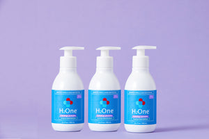 H2One Calming Lavender Hand Sanitizer Gel | 250 ML | 3 Pack | 75 Percent Ethyl Alcohol (Ethanol) | Made in USA H2One